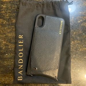 Bandolier iPhone XR Emma Pebble Leather
